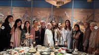 7 Potret Bukber Geng Cendol, Penampilan Nagita Slavina Jadi Sorotan