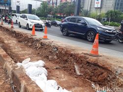 Progres Pembangunan Got Pondok Indah, Solusi agar Aspal Tak Rusak Lagi