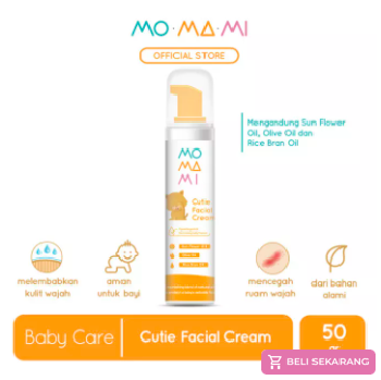 Momami cutie facial cream baby