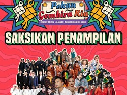 Pekan Gembira Ria Hadir Lagi, Manfaatkan Momen Libur Lebaran