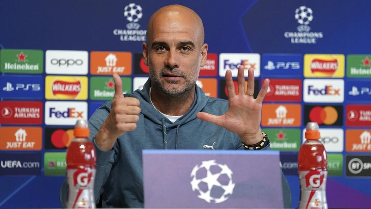 Pep Guardiola, kapan juara Liga Champions lagi? (AP/Mike Egerton)