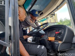 Bus di Cimahi Gagal Bawa Pemudik gegara Tak Laik Jalan