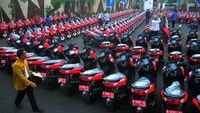 Ratusan Kades di Jepara Dapat Motor Baru, Telan Dana Rp 5,8 Miliar