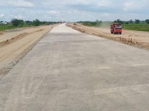 Ruas Tol Jogja-Solo di Polanharjo Dikebut Sambut Mudik, Ini Penampakannya Ruas Tol Jogja-Solo di Polanharjo Dikebut Sambut Mudik, Ini Penampakannya