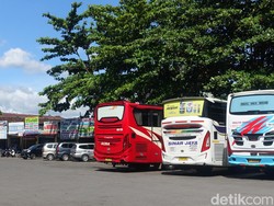 Suasana Mudik Mulai Menggeliat di Terminal Jombor Sleman