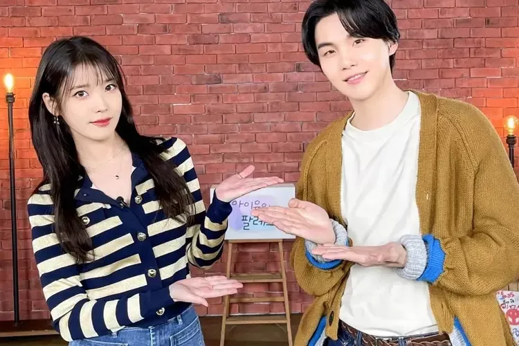 IU dan SUGA BTS