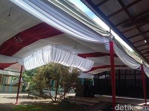 Tenda Merah Putih Siap Sambut Kepulangan Anas Urbaningrum ke Blitar