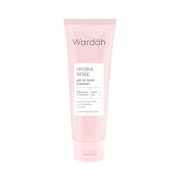 Wardah Hydra Rose Gel to Foam Cleanser /Foto: Courtesy of Wardah Foto: Courtesy of Wardah