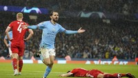 Pergantian pelatih dari Julian Julian Nagelsmann ke Thomas Tuchel belum berbuah manis. Akhirnya, Bayern kalah juga di Liga Champions pada leg pertama perempatfinal 0-3 dari Manchester City (AP)