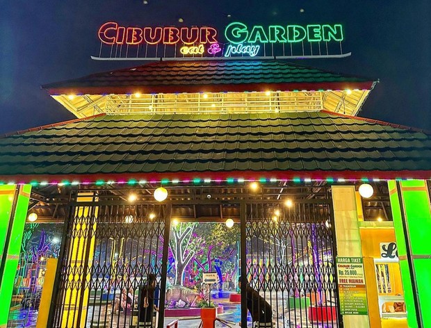 Cibubur Garden Eat and Play/ foto: instagram/ cibubur.garden pintu masuk Cibubur Garden Eat and Play