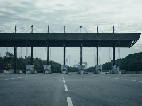 Ilustrasi jalan tol