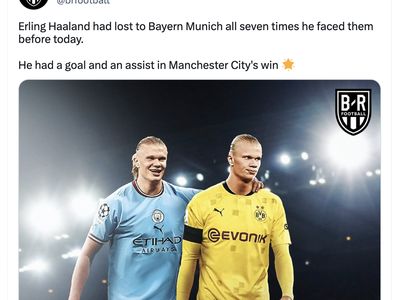 Haaland Akhirnya Taklukkan Bayern Munich Ramai di Linimasa