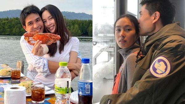 10 Potret Hangat Transgender Tercantik Nong Poy dan Suami saat Masih Pacaran