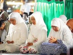 Walkot Mojokerto Ikut Doa Bersama Malam 21 Ramadan Bareng Khofifah