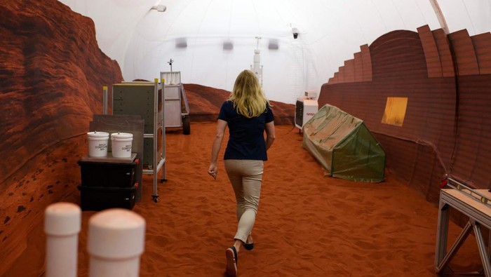Simulasi Planet Mars buatan NASA