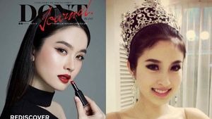 10 Potret Transgender Tercantik Nong Poy saat Gadis, Mirip Sandra Dewi!