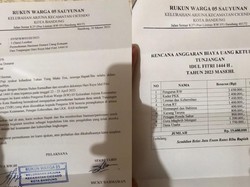 Viral RW di Bandung Minta Uang Ketupat-THR ke Warga, Ini Faktanya