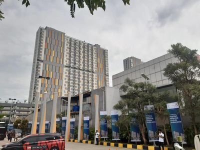 Penampakan Apartemen Nempel Stasiun yang Diresmikan Jokowi Hari Ini