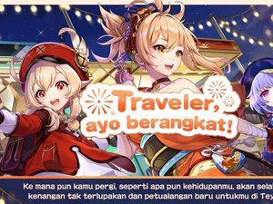 Asyik, Ada Tempat Rehat Mudik Bertema Genshin Impact