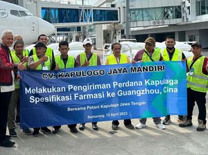 Ganjar Lepas Ekspor Kapulaga Hasil Petani Jateng ke China Ganjar Lepas Ekspor Kapulaga Hasil Petani Jateng ke China