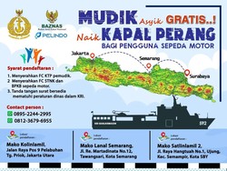 Syarat Mudik Gratis Kapal Perang TNI AL dan Rute Perjalanan