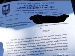 Heboh Lurah Kasepuhan Minta THR ke Pengusaha, Camat Batang: Kami Tegur! Heboh Lurah Kasepuhan Minta THR ke Pengusaha, Camat Batang: Kami Tegur!