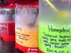 Penjual Minuman Ini Tempelkan Keterangan Bikin Baper pada Wadahnya