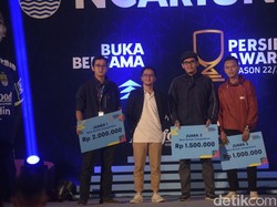 Dua Jurnalis detikJabar Raih Penghargaan Persib Award 2023