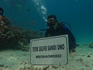 Sandiaga Jajal Snorkeling di Sabang, Begini Komentarnya Sandiaga Jajal Snorkeling di Sabang, Begini Komentarnya