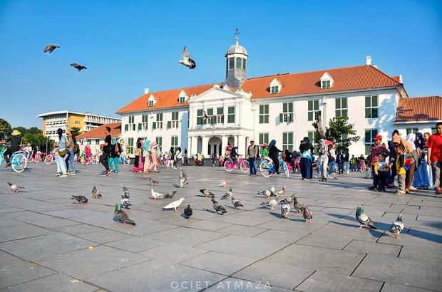 wisata gratis di Jakarta ada di kawasan kota tua Jakarta