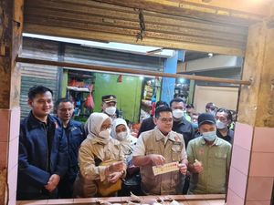 Datangi 2 Pasar, Polisi Pastikan Stok Pangan Aman Jelang Lebaran