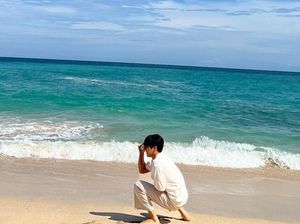 Galeri Aktor Tampan Korea Ahn Bo Hyun yang Lagi Liburan di Bali