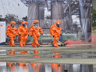 Antisipasi Serangan China, Taiwan Gelar Latihan Pertahanan Sipil
