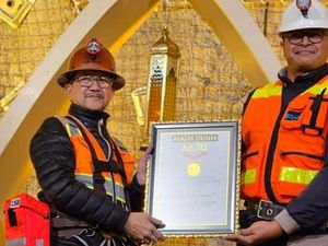 PTFI Raih Rekor MURI Peringati Jumat Agung & Bukber di Lokasi Terdalam