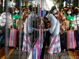 Masih Ada yang Mudik Naik KA Usai Lebaran, Segini Jumlahnya Masih Ada yang Mudik Naik KA Usai Lebaran, Segini Jumlahnya