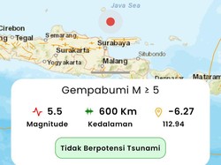Ahli ITS Sebut Sumber Gempa Tuban dan Bangkalan dari Patahan yang Sama