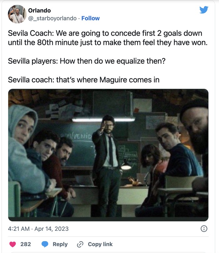 Meme Harry Maguire