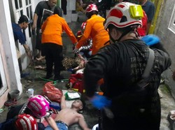 Kejam! Suami di Surabaya Siram Bensin ke Istri dan Dua Anaknya Lalu Dibakar