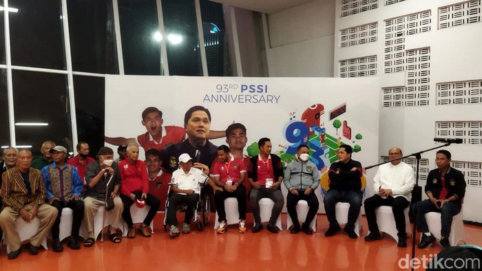 Perayaan HUT PSSI yang ke-93 di SUGBK, Jumat (14/4/2023)