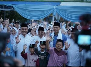 Safari Ramadhan di Tuban, AHY Didoakan Jadi Pemimpin Nasional Safari Ramadhan di Tuban, AHY Didoakan Jadi Pemimpin Nasional