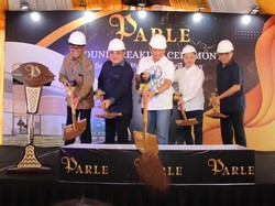 Bamsoet Ground Breaking Parle Resto & Cafe di Kawasan SPARK Senayan