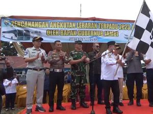 Gubernur Jambi Lepas Ratusan Warga buat Mudik Gratis ke Pulau Jawa