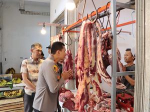 Harga Daging Ayam dan Bawah Putih di Pasar Pelita Naik Rp 2  Ribu