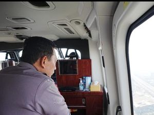 Naik Heli, Kapolri Pantau Langsung Arus Mudik di Tol dan Arteri