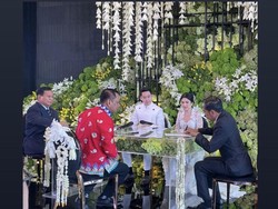 Momen Jokowi-Prabowo Jadi Saksi Pengesahan Pernikahan Kevin Sanjaya-Valencia