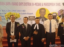 Pdt Jan Sarman di Perayaan Paskah Distrik IV GKPS: Carilah Tuhan