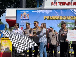 Polisi Berangkatkan 160 Pemudik Gratis dari Kota Bogor