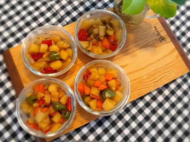 Potret Gamjajorim - Korean braised potato