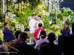 Prabowo dan Jokowi Kompak Jadi Saksi Nikah Putri Hary Tanoesoedibjo