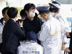 Pelempar Bom Asap ke PM Jepang Didakwa Percobaan Pembunuhan